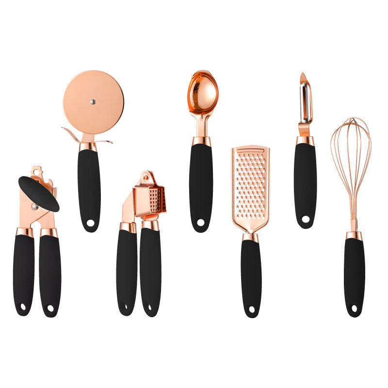 Multi-Purpose Copper Finish Kitchen Peeler Set