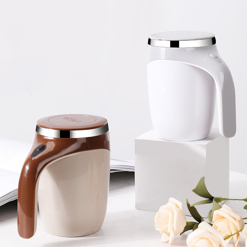 Rechargeable Self-Stirring Magnetic Coffee Mug – Automatic Mixing Cup for Coffee, Milkshakes & Protein Drinks