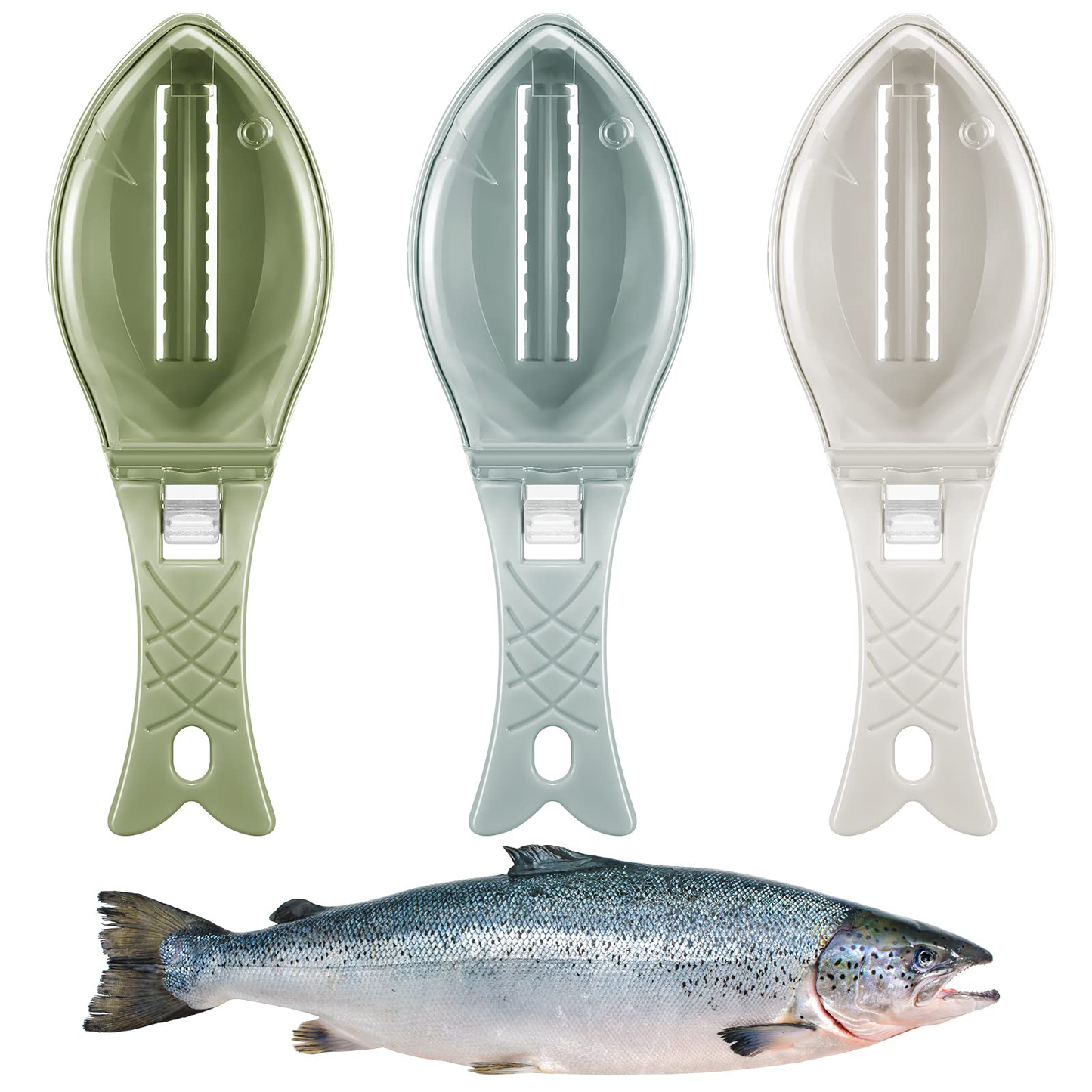 Fish Scale Remover Brush – Quick Cleaning Scraper Tool for Kitchen Use