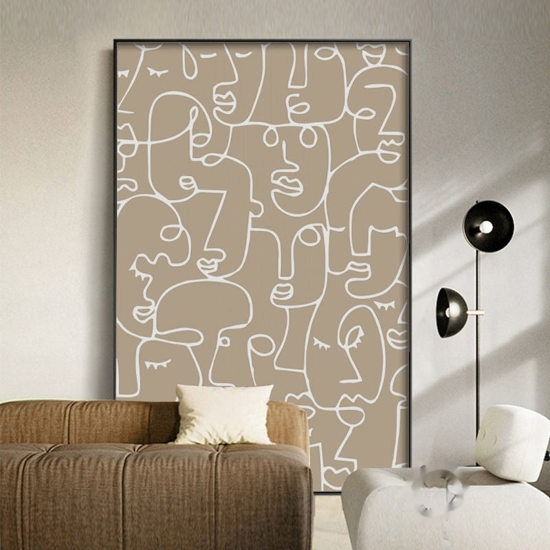 Modern Sofa Backdrop Decorative Wall Painting