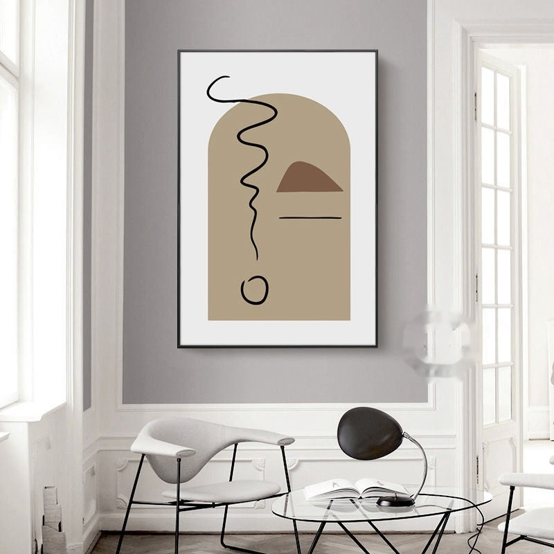 Modern Sofa Backdrop Decorative Wall Painting