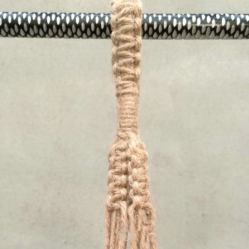 Hanging Plant Net Bag – Decorative Flower Pot Holder