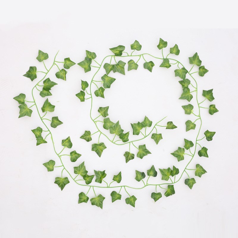 Lush Green Fake Ivy Vines – Hanging Creeper Leaves Decoration