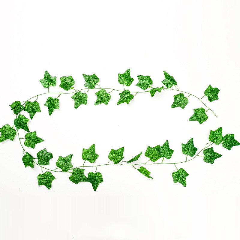 Lush Green Fake Ivy Vines – Hanging Creeper Leaves Decoration