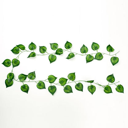 Lush Green Fake Ivy Vines – Hanging Creeper Leaves Decoration