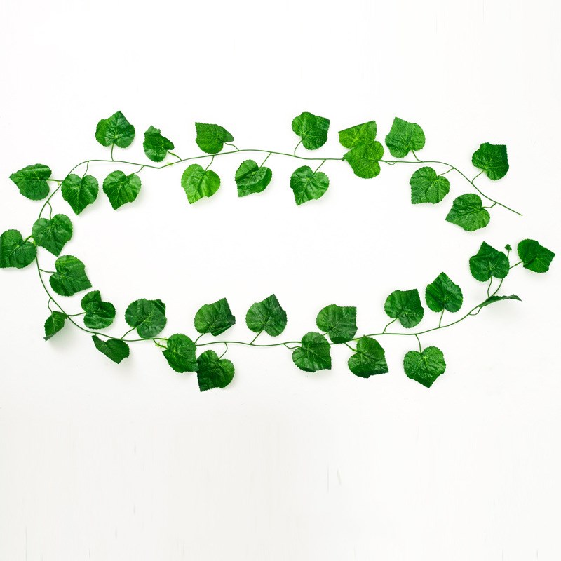 Lush Green Fake Ivy Vines – Hanging Creeper Leaves Decoration