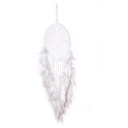 Elegant Feather Dream Catcher Strap – Rustic Wedding & Event Decor