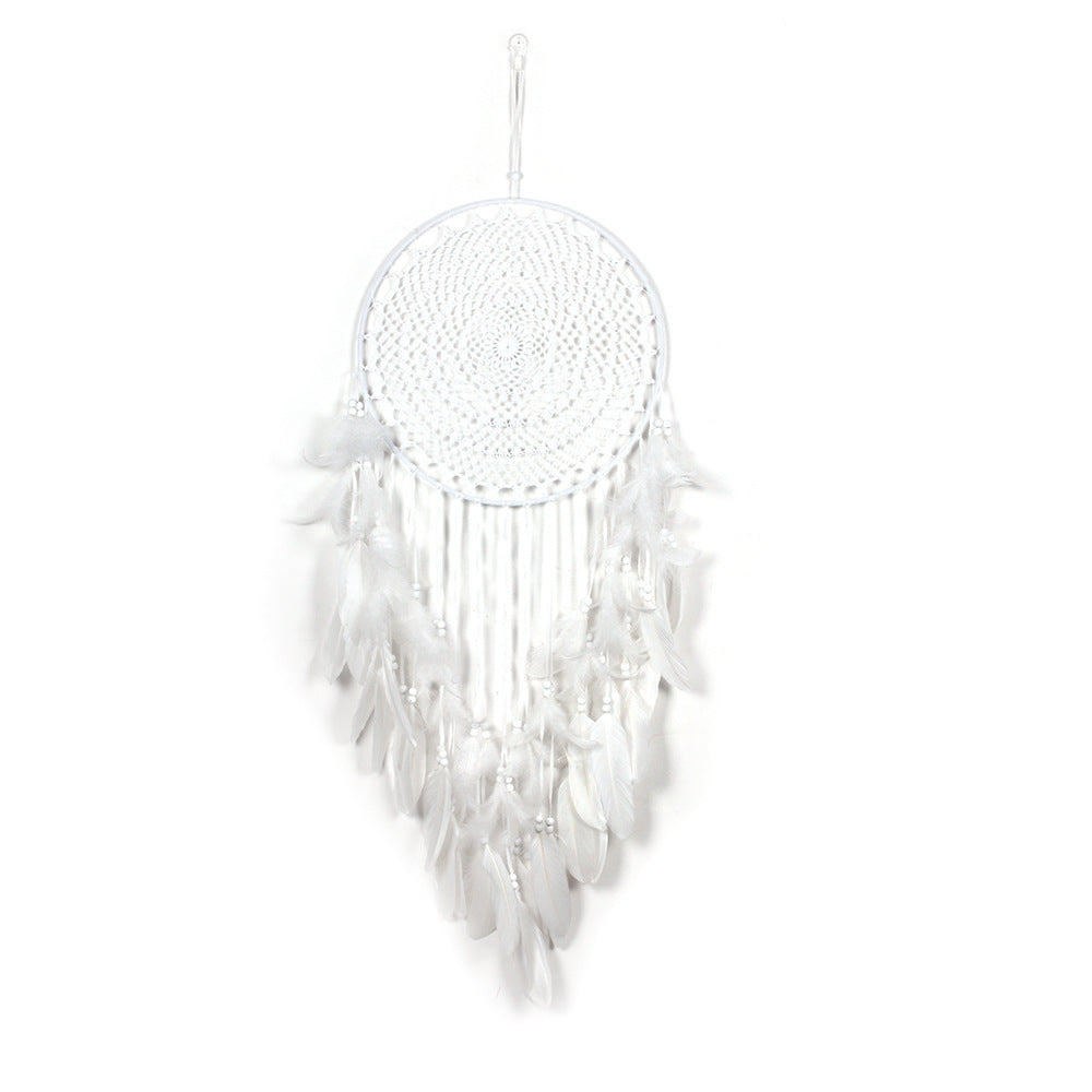 Elegant Feather Dream Catcher Strap – Rustic Wedding & Event Decor
