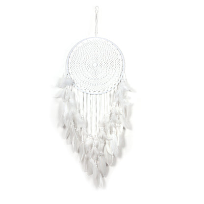 Elegant Feather Dream Catcher Strap – Rustic Wedding & Event Decor