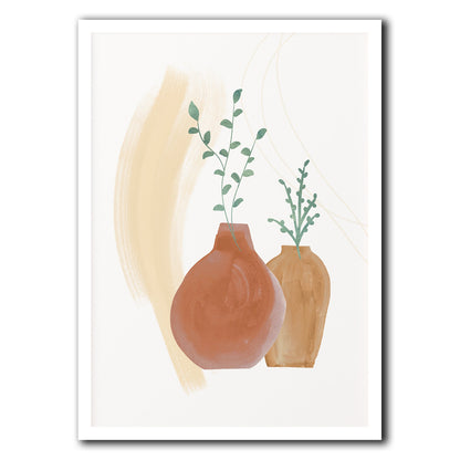 Bohemian Canvas Wall Art – Modern Abstract Painting for Stylish Home Décor