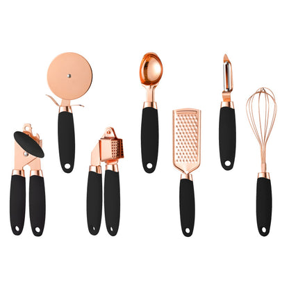 Multi-Purpose Copper Finish Kitchen Peeler Set