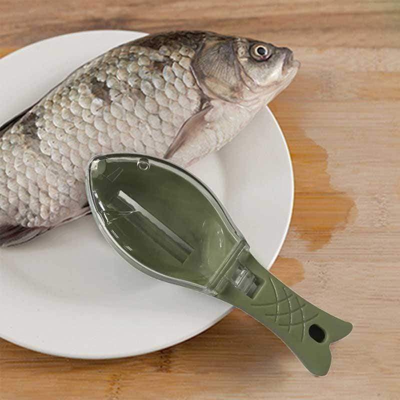 Fish Scale Remover Brush – Quick Cleaning Scraper Tool for Kitchen Use