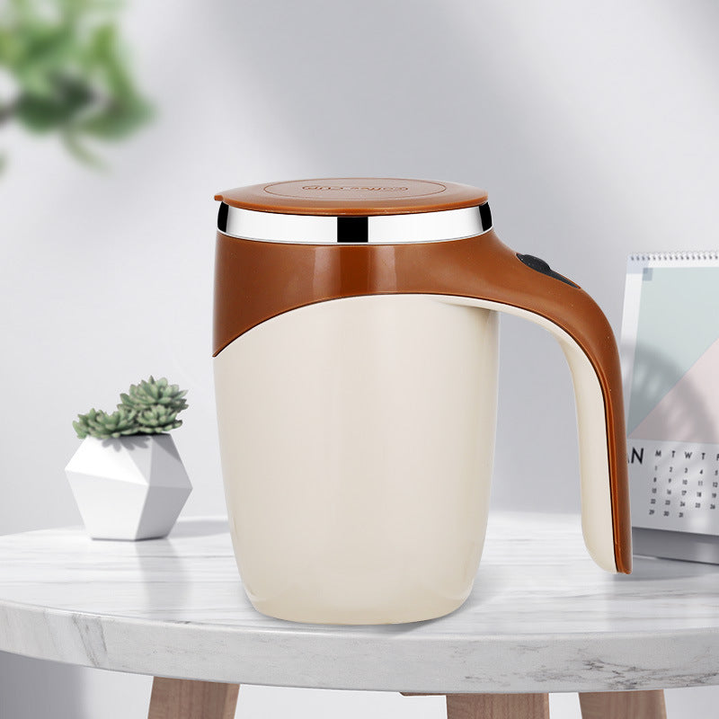Rechargeable Self-Stirring Magnetic Coffee Mug – Automatic Mixing Cup for Coffee, Milkshakes & Protein Drinks