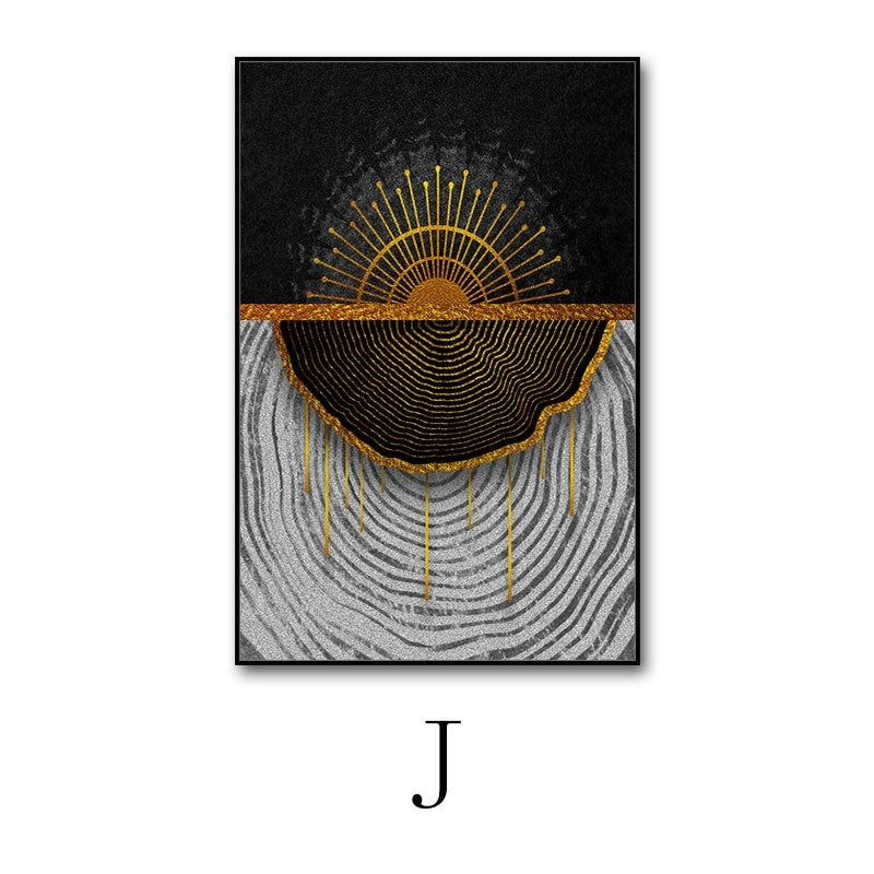 Refined Modern Minimalist Artwork for Upscale Interiors