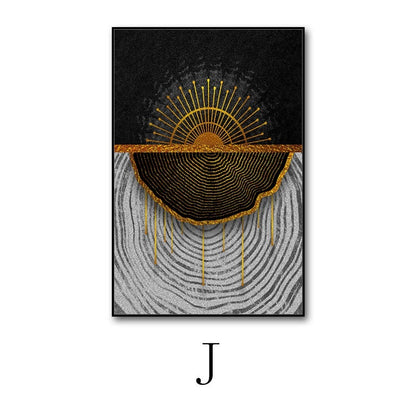 Refined Modern Minimalist Artwork for Upscale Interiors
