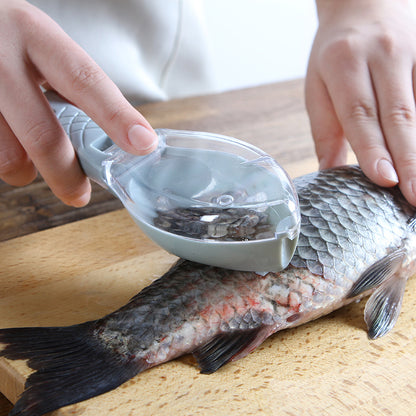 Fish Scale Remover Brush – Quick Cleaning Scraper Tool for Kitchen Use