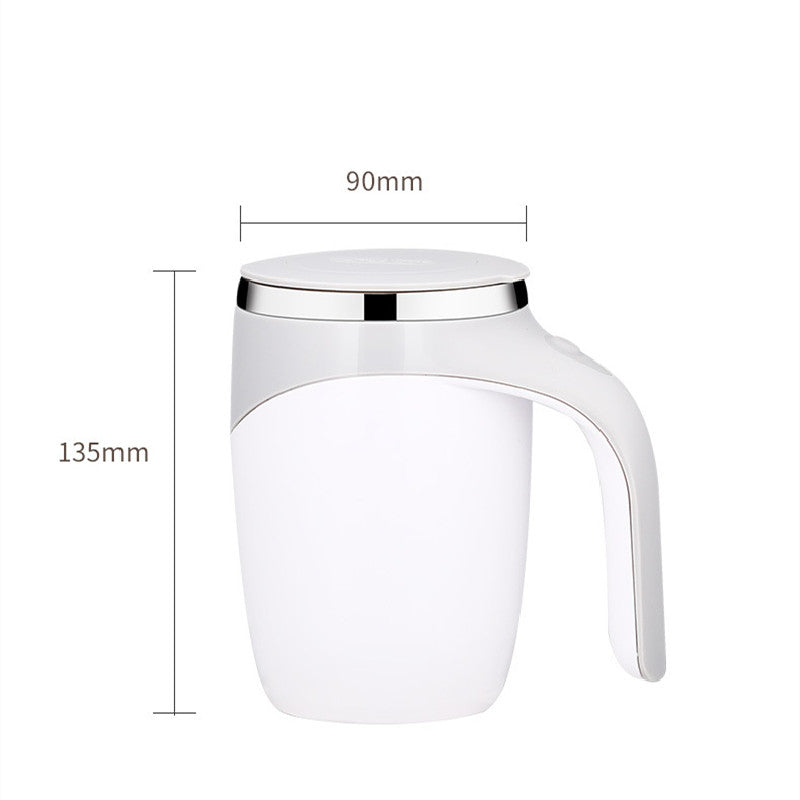 Rechargeable Self-Stirring Magnetic Coffee Mug – Automatic Mixing Cup for Coffee, Milkshakes & Protein Drinks