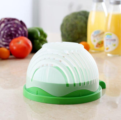 Multi-Function Salad & Vegetable Cutter Bowl