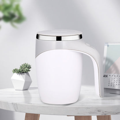 Rechargeable Self-Stirring Magnetic Coffee Mug – Automatic Mixing Cup for Coffee, Milkshakes & Protein Drinks