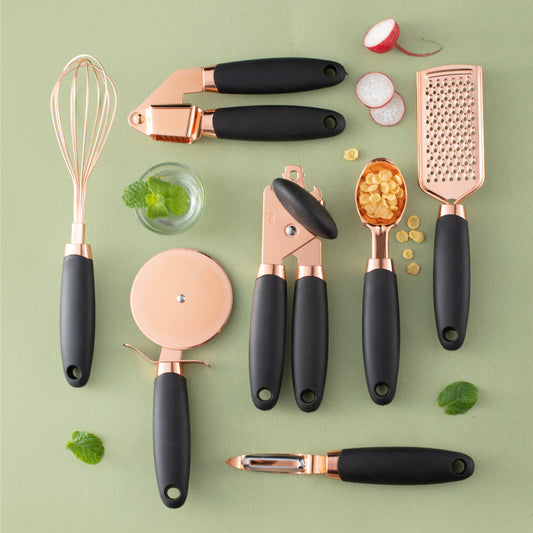 Multi-Purpose Copper Finish Kitchen Peeler Set