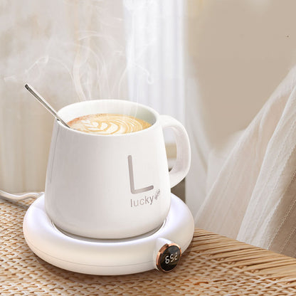 Smart Coffee Mug Warmer – Electric Heated Coaster with Constant Temperature Control