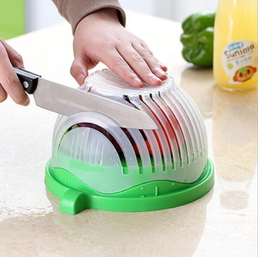 Multi-Function Salad & Vegetable Cutter Bowl
