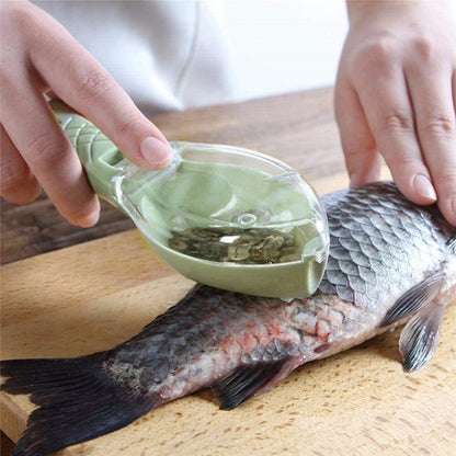 Fish Scale Remover Brush – Quick Cleaning Scraper Tool for Kitchen Use