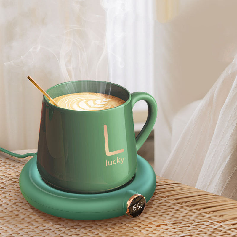 Smart Coffee Mug Warmer – Electric Heated Coaster with Constant Temperature Control