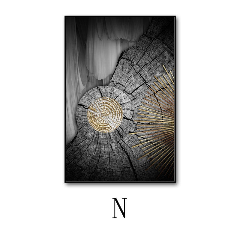 Refined Modern Minimalist Artwork for Upscale Interiors