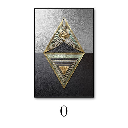 Refined Modern Minimalist Artwork for Upscale Interiors