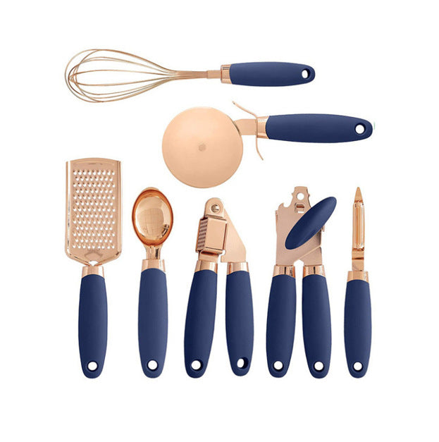 Multi-Purpose Copper Finish Kitchen Peeler Set