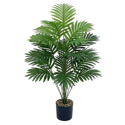 Simulation Green Plant Wall Decoration – Turtle Leaf Round Beam Design