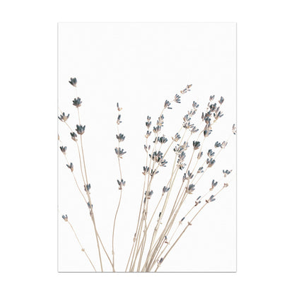 Modern Nordic Plant Wall Art – Elegant Botanical Canvas