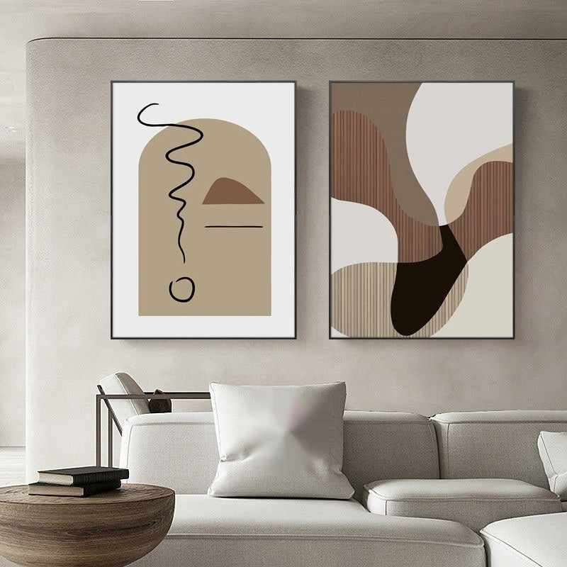 Modern Sofa Backdrop Decorative Wall Painting